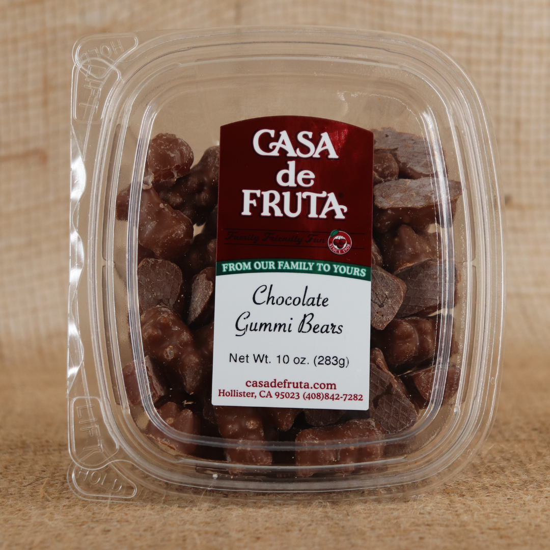 CHOCOLATE GUMMI BEARS 10 OZ